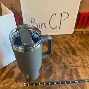 5/$20 Dark Gray 40oz metal tumbler